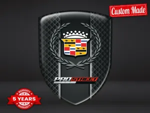 Cadillac Adesivo Fibra Carbonio Resistente Limitato Universale